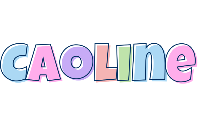 Caoline pastel logo