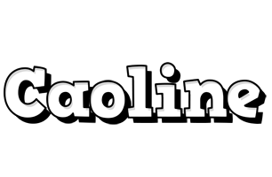 Caoline snowing logo