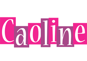 Caoline whine logo