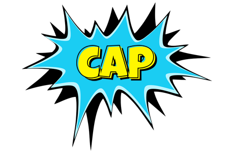 Cap amazing logo