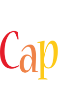 Cap birthday logo