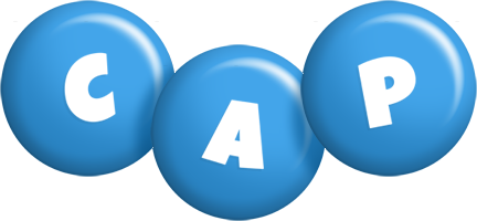Cap candy-blue logo