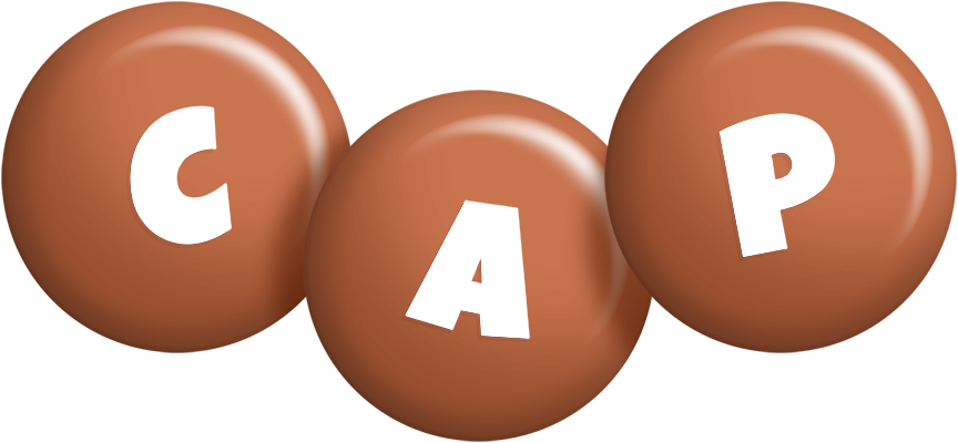 Cap candy-brown logo