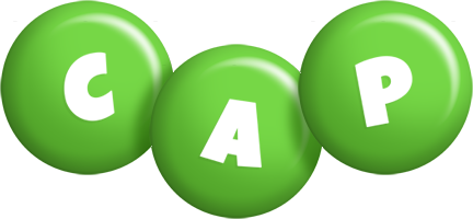 Cap candy-green logo