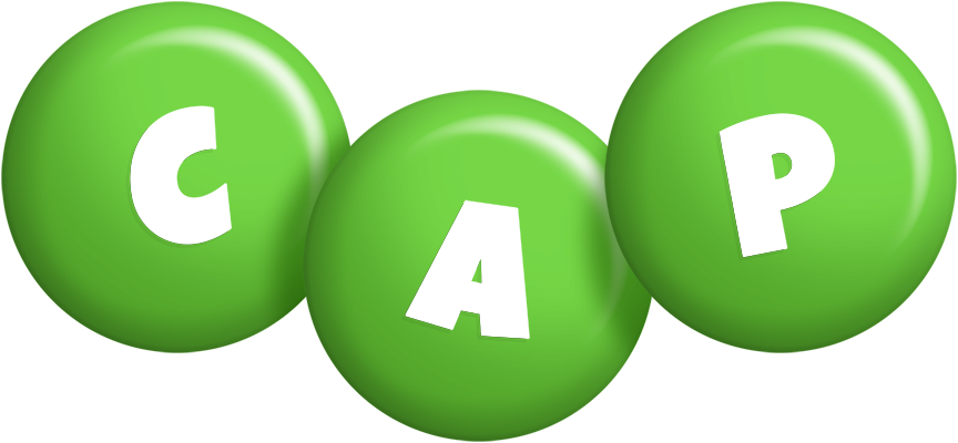 Cap candy-green logo