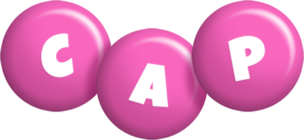 Cap candy-pink logo