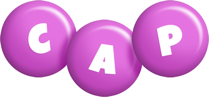 Cap candy-purple logo