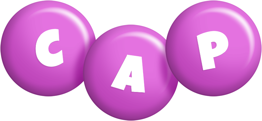 Cap candy-purple logo