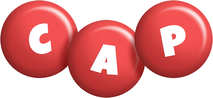 Cap candy-red logo