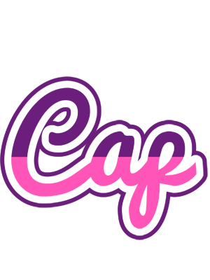 Cap cheerful logo