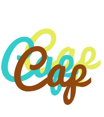 Cap cupcake logo