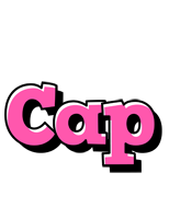 Cap girlish logo