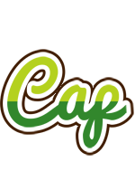 Cap golfing logo