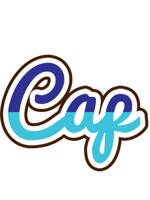 Cap raining logo