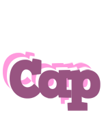 Cap relaxing logo