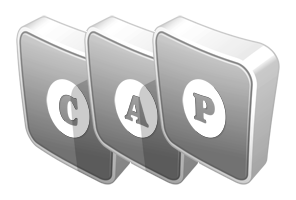 Cap silver logo