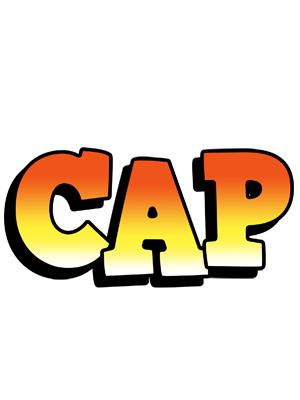 Cap sunset logo