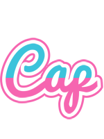 Cap woman logo
