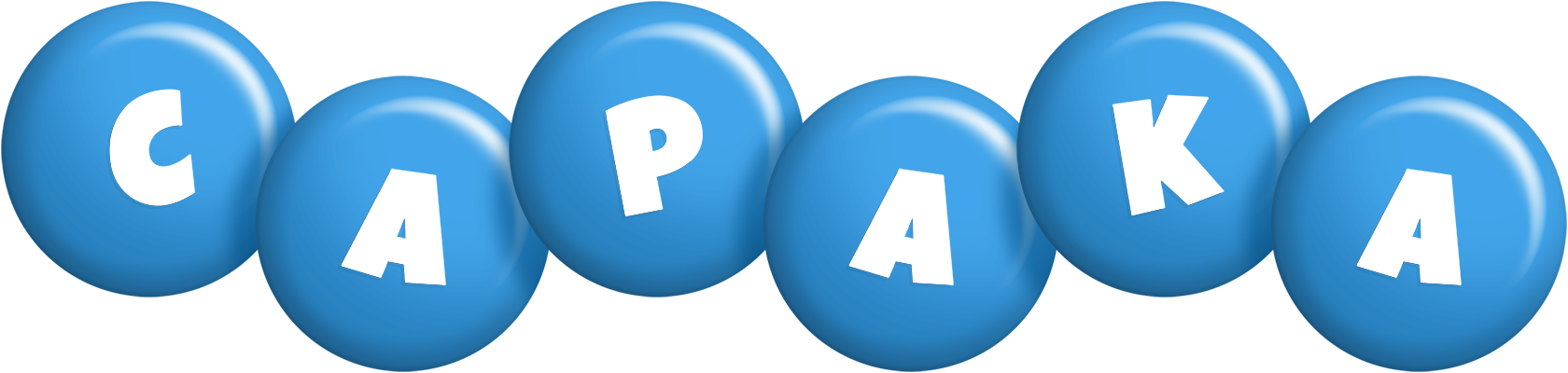 Capaka candy-blue logo