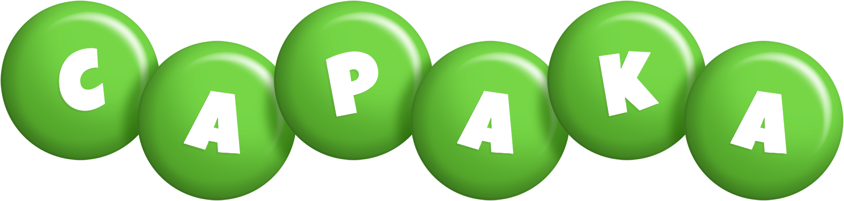 Capaka candy-green logo