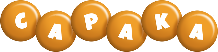 Capaka candy-orange logo