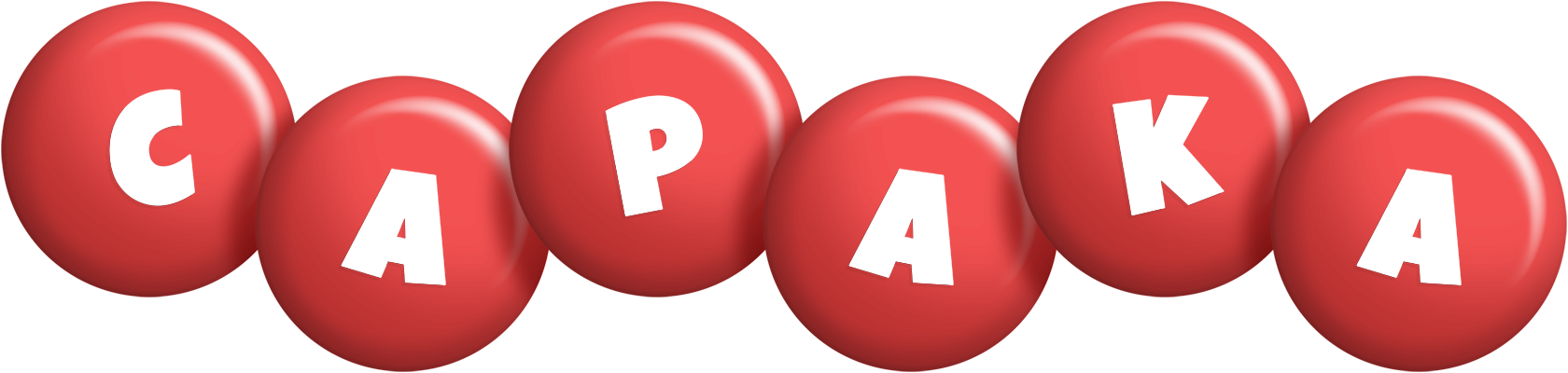 Capaka candy-red logo