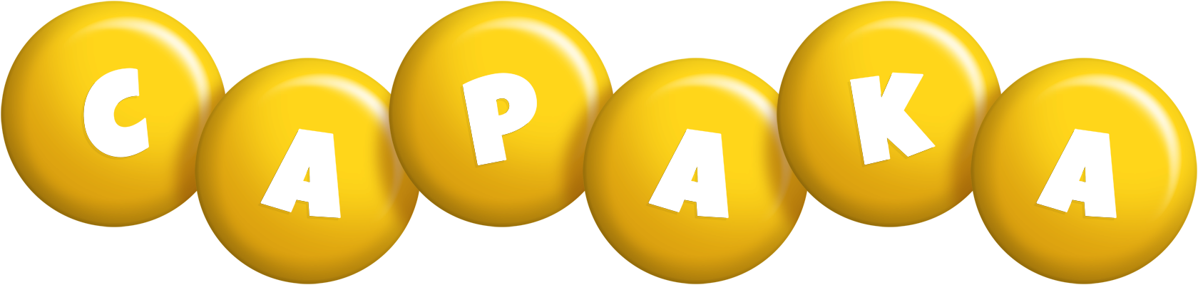 Capaka candy-yellow logo