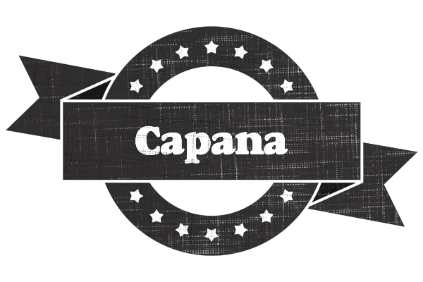Capana grunge logo