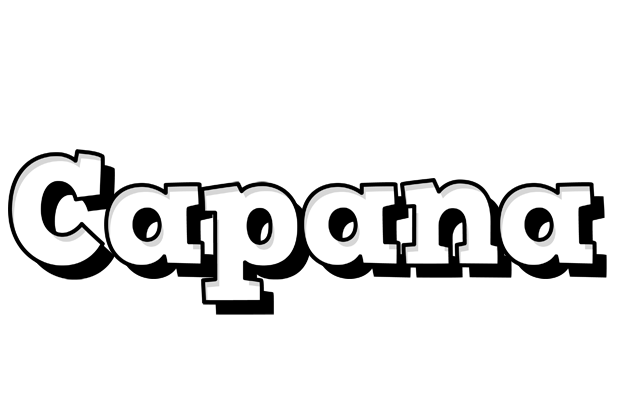 Capana snowing logo
