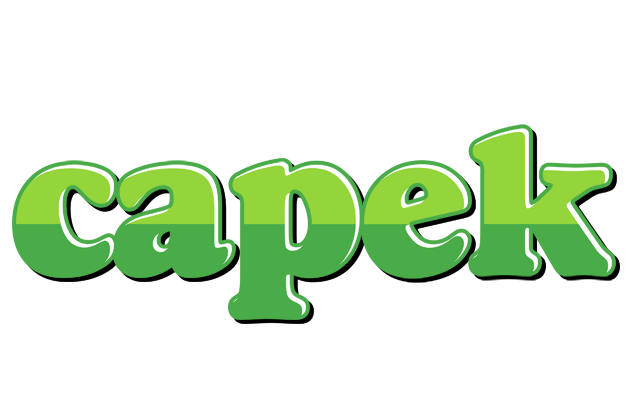 Capek apple logo