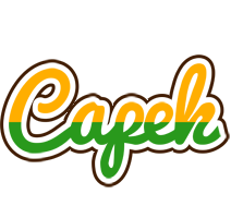 Capek banana logo