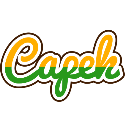 Capek banana logo