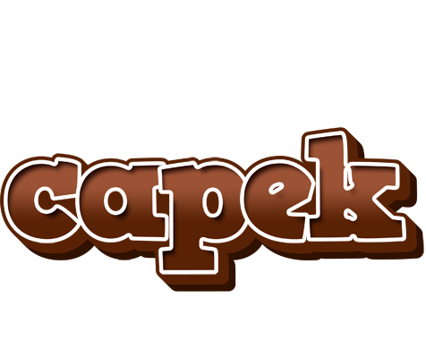 Capek brownie logo