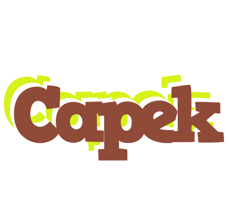 Capek caffeebar logo