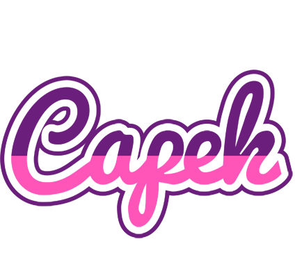Capek cheerful logo