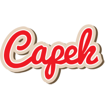 Capek chocolate logo