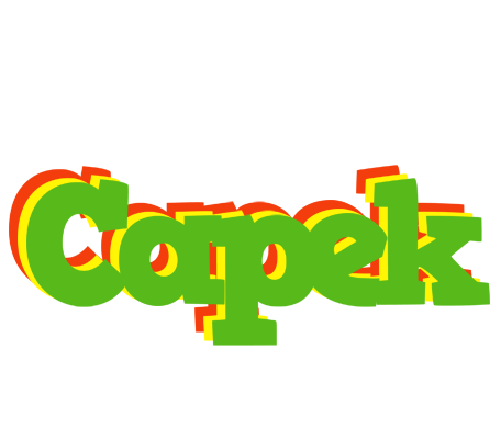 Capek crocodile logo
