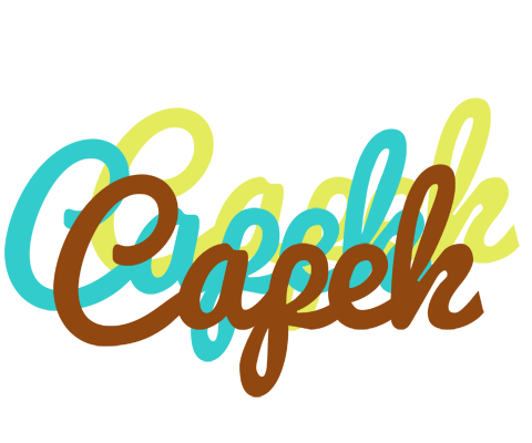 Capek cupcake logo
