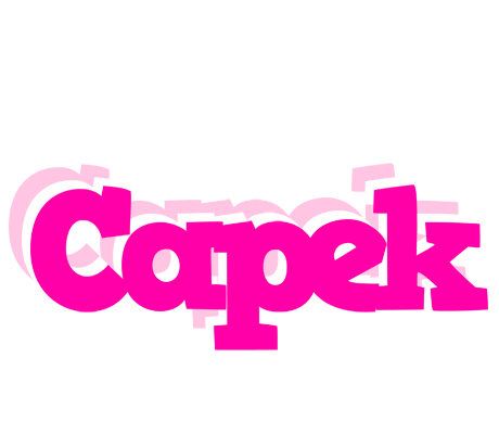 Capek dancing logo