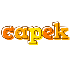 Capek desert logo