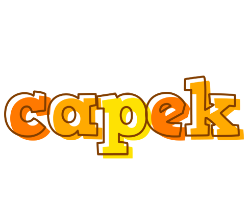 Capek desert logo