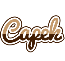 Capek exclusive logo