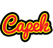 Capek fireman logo