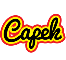 Capek flaming logo