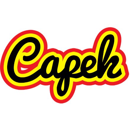 Capek flaming logo
