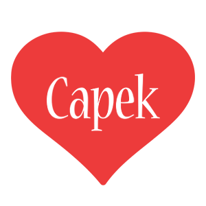 Capek love logo