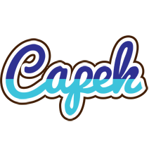 Capek raining logo