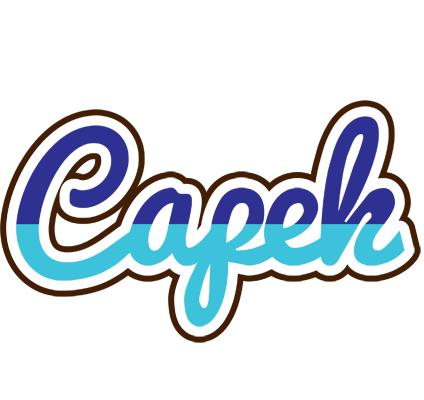 Capek raining logo