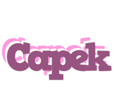 Capek relaxing logo