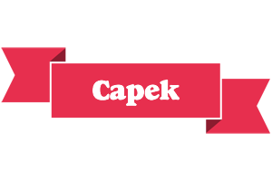 Capek sale logo